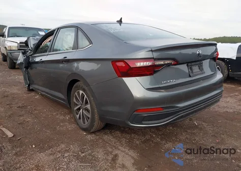 2024 Volkswagen Jetta 1.5T S из США, поврежденный, VIN 3VW5M7BU2RM008496